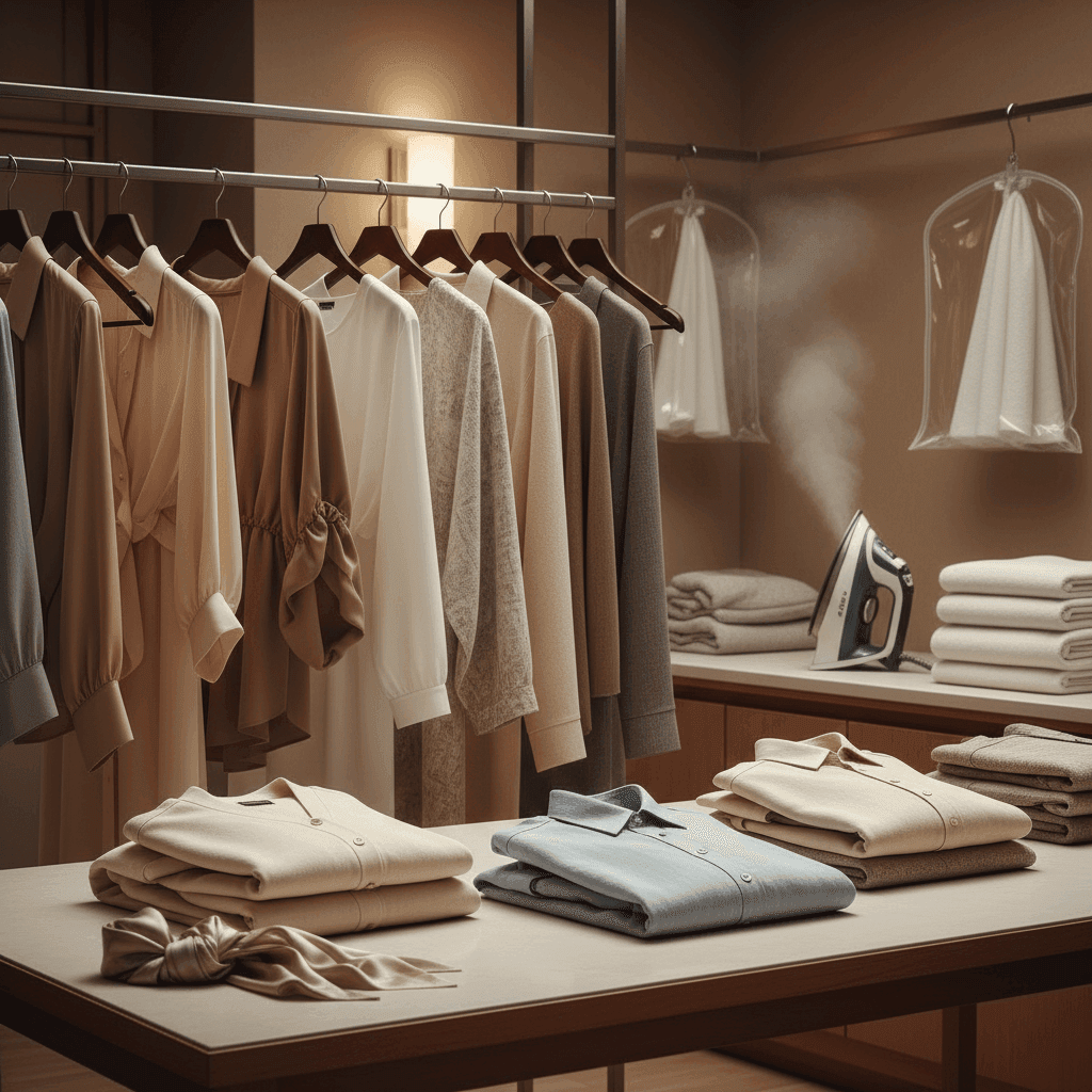 Laundry premium AlsyaClean - Perawatan khusus pakaian premium dengan handling profesional